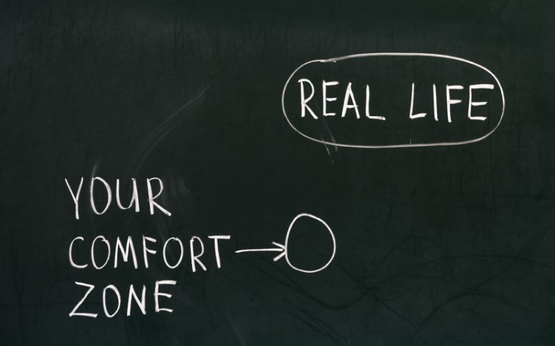 Step Out Of Your Comfort Zone