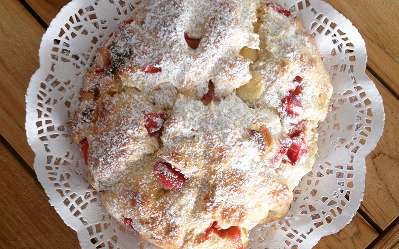 Flavour: Strawberry scones recipe