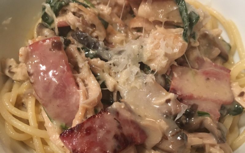 Flavour: Creamy Chicken Fettuccine